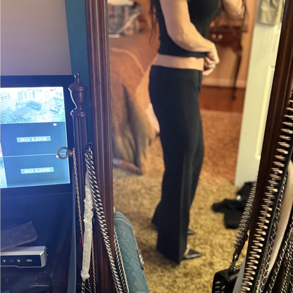 Frankie B super low slacks, light black and color. Size 27 - Picture 11 of 14